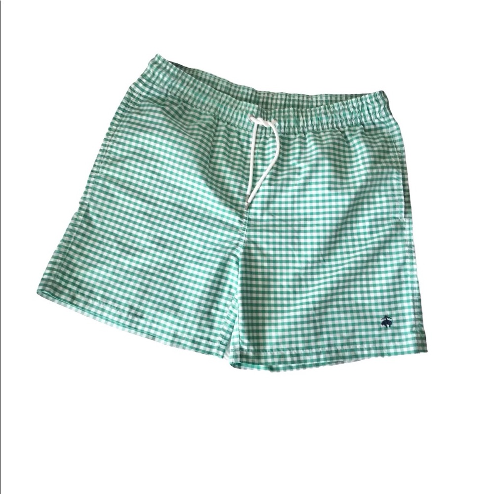 Brooks Brothers Gignham Men’s Swim Trunks